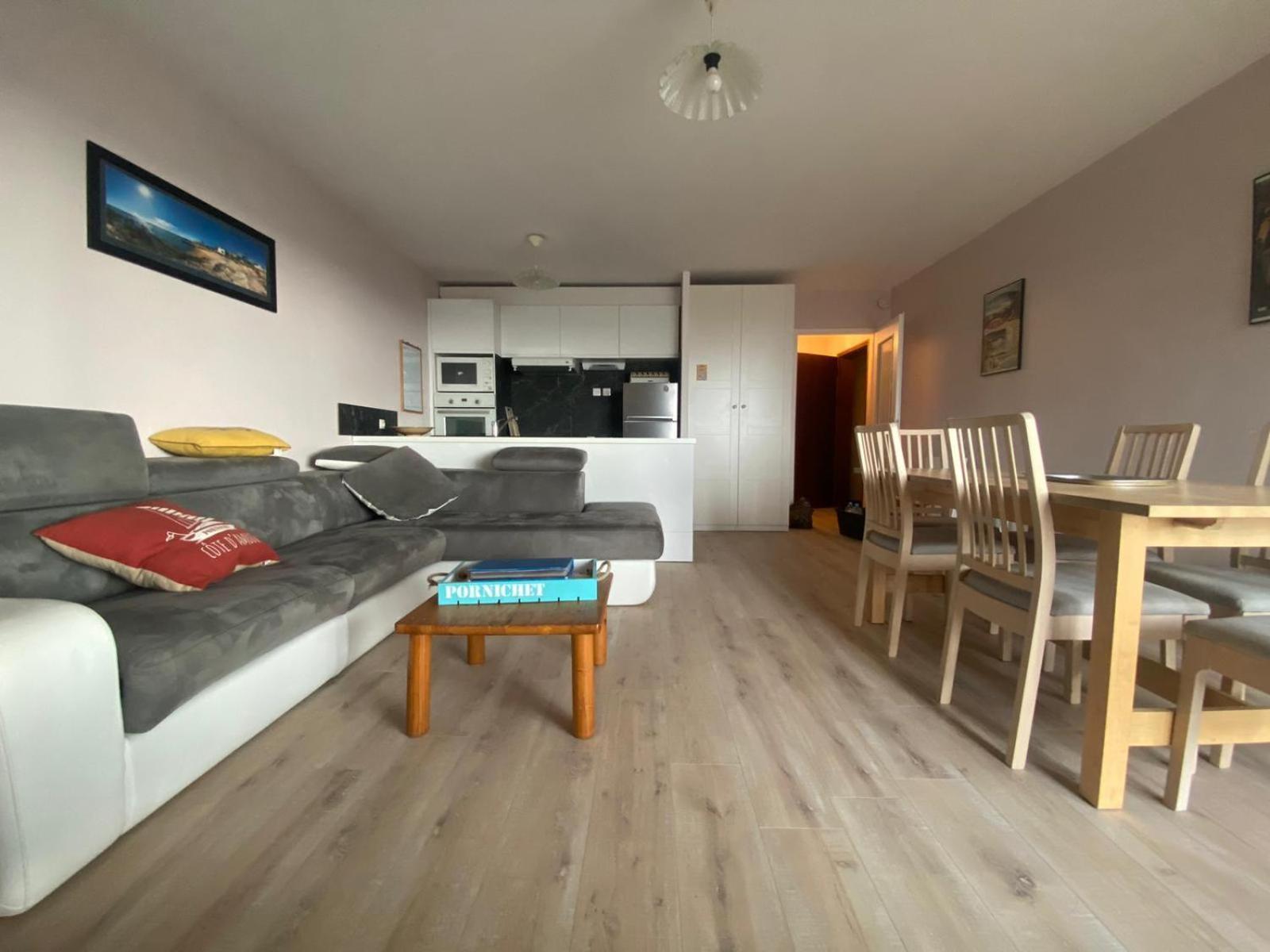 Appartement T3 - 4 Personnes - Face Ocean - Thalasso Pornichet Ngoại thất bức ảnh